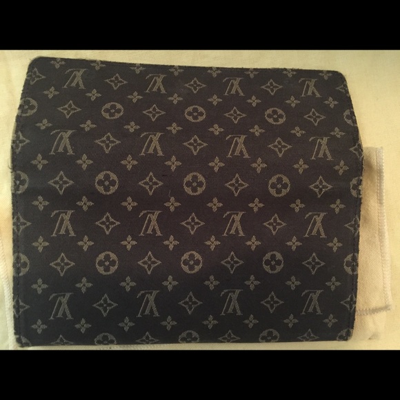 Louis Vuitton Mini Lin Sarah Wallet Ebene - Picture 3 of 6